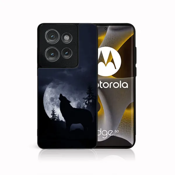 MY ART Ochranný kryt pre Motorola Edge 50 WOLF (247)