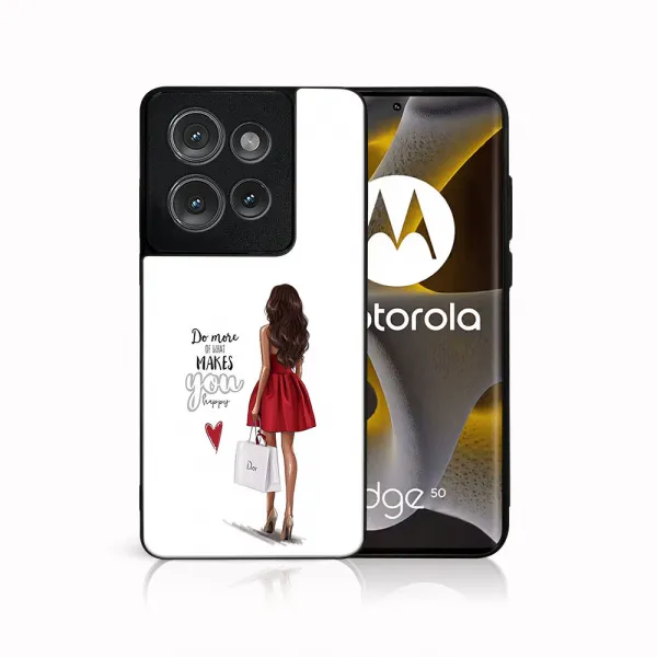 MY ART Ochranný kryt pre Motorola Edge 50 RED DRESS (137)