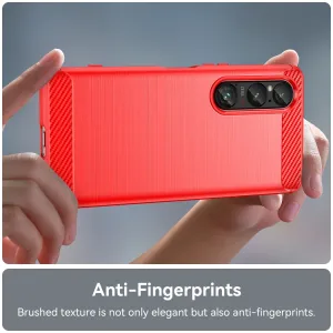 FLEXI TPU Ochranný kryt Sony Xperia 1 VI červený