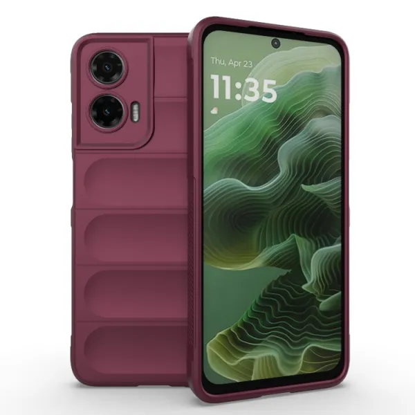 STEPS Ochranný kryt pre Motorola Moto G35 5G bordový