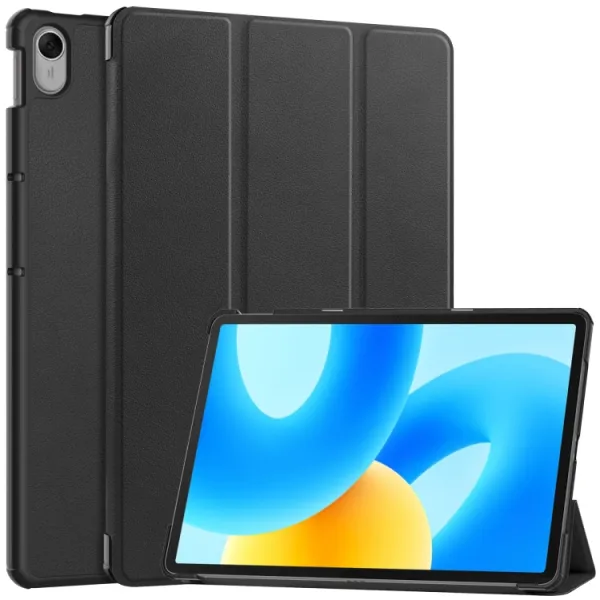 LEATHER Zaklápací kryt pre Huawei MatePad 11.5 2023 čierny
