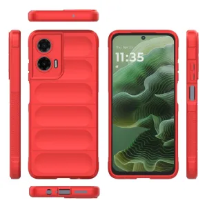 STEPS Ochranný kryt pre Motorola Moto G35 5G červený
