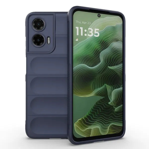 STEPS Ochranný kryt pre Motorola Moto G35 5G tmavomodrý