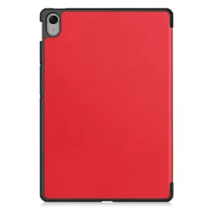 LEATHER Zaklápací kryt pre Huawei MatePad 11.5 2023 červený