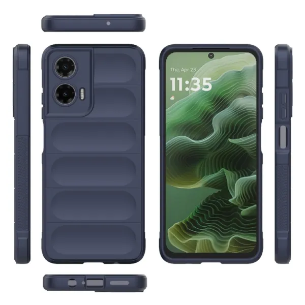 STEPS Ochranný kryt pre Motorola Moto G35 5G tmavomodrý