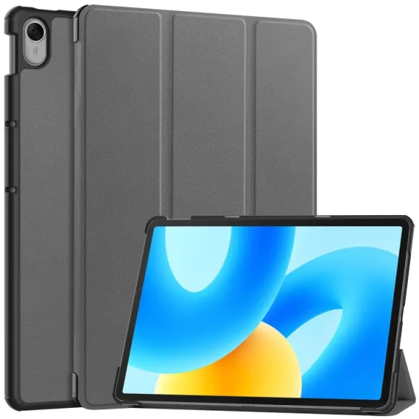 LEATHER Zaklápací kryt pre Huawei MatePad 11.5 2023 šedý