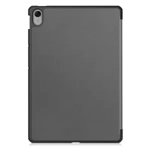 LEATHER Zaklápací kryt pre Huawei MatePad 11.5 2023 šedý