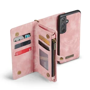 WALLET Ochranný kryt s peňaženkou 2v1 pre Samsung Galaxy A55 5G ružový