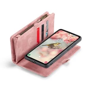 WALLET Ochranný kryt s peňaženkou 2v1 pre Samsung Galaxy A55 5G ružový