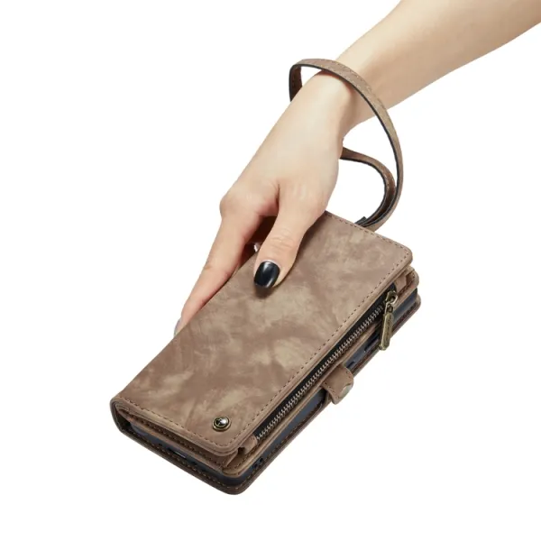 WALLET Ochranný kryt s peňaženkou 2v1 pre Samsung Galaxy A35 5G hnedý