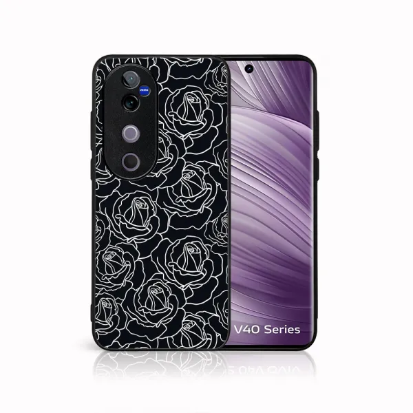 MY ART Ochranný kryt pre Vivo V40 5G ROSES (172)
