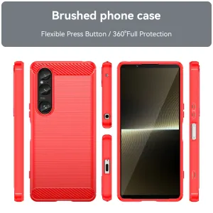 FLEXI TPU Ochranný kryt Sony Xperia 1 VI červený