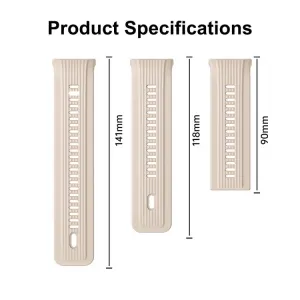 SILICONE 3PCS Vymeniteľný remienok pre Huawei Watch D2 modrý