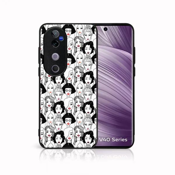 MY ART Ochranný kryt pre Vivo V40 5G LIPSTICK (174)