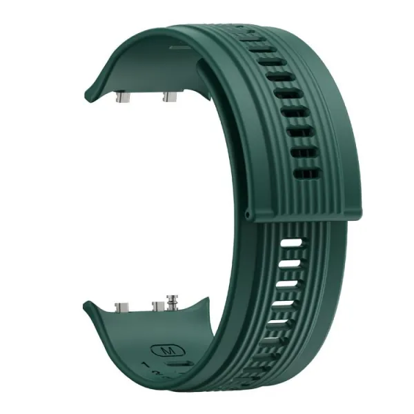 SILICONE 3PCS Vymeniteľný remienok pre Huawei Watch D2 tmavozelený