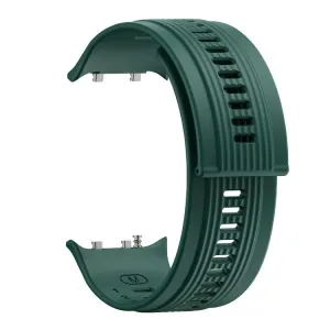 SILICONE 3PCS Vymeniteľný remienok pre Huawei Watch D2 tmavozelený