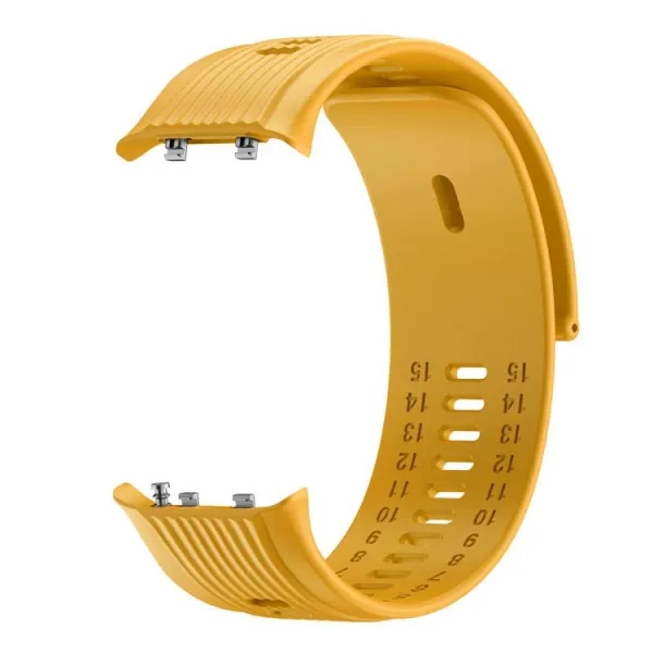 SILICONE 3PCS Vymeniteľný remienok pre Huawei Watch D2 žltý