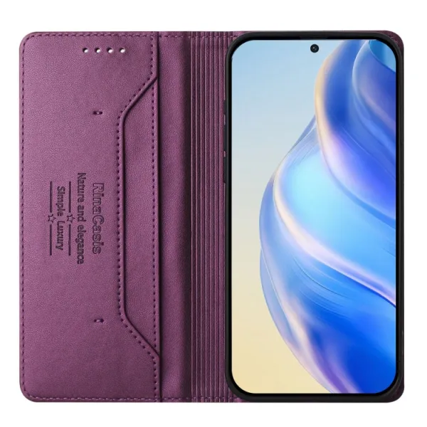 RINA Zaklápacie puzdro pre Ulefone Note 20 Pro tmavofialové