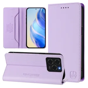 RINA Zaklápacie puzdro pre Ulefone Note 20 Pro svetlofialové