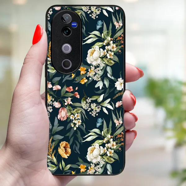 MY ART Ochranný kryt pre Vivo V40 5G FLORAL (158)