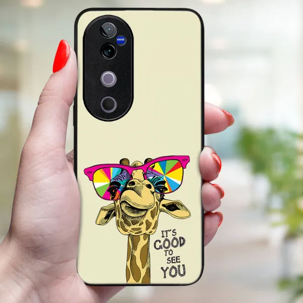 MY ART Ochranný kryt pre Vivo V40 5G GIRAFFE (180)