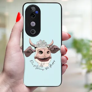 MY ART Ochranný kryt pre Vivo V40 5G HAPPY COW (181)