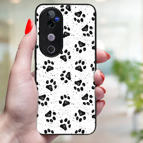 MY ART Ochranný kryt pre Vivo V40 5G PAWS (185)