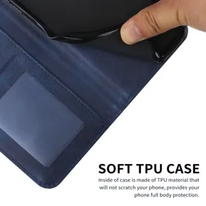 STITCHED Peňaženkový kryt pre Google Pixel 9a modrý