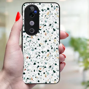 MY ART Ochranný kryt pre Vivo V40 5G GREY TERRAZZO (163)