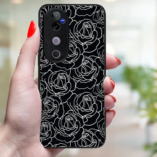 MY ART Ochranný kryt pre Vivo V40 5G ROSES (172)