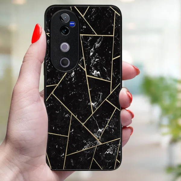 MY ART Ochranný kryt pre Vivo V40 5G POLYGONAL (150)