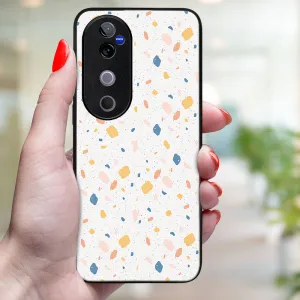 MY ART Ochranný kryt pre Vivo V40 5G ORANGE TERRAZZO (165)