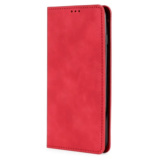 MAGNETIC Zaklápací kryt pre Infinix Hot 50i červený