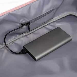 BANGE BG-1801 Cestovný batoh s priehradkou na notebook ružový