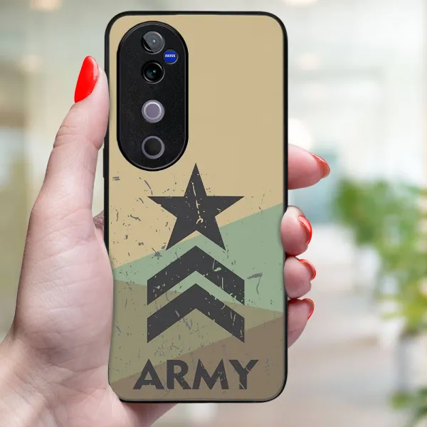 MY ART Ochranný kryt pre Vivo V40 5G ARMY (236)
