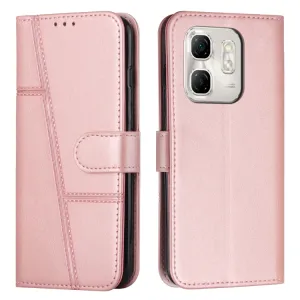 STITCHED Peňaženkový kryt pre Infinix Hot 50i ružový