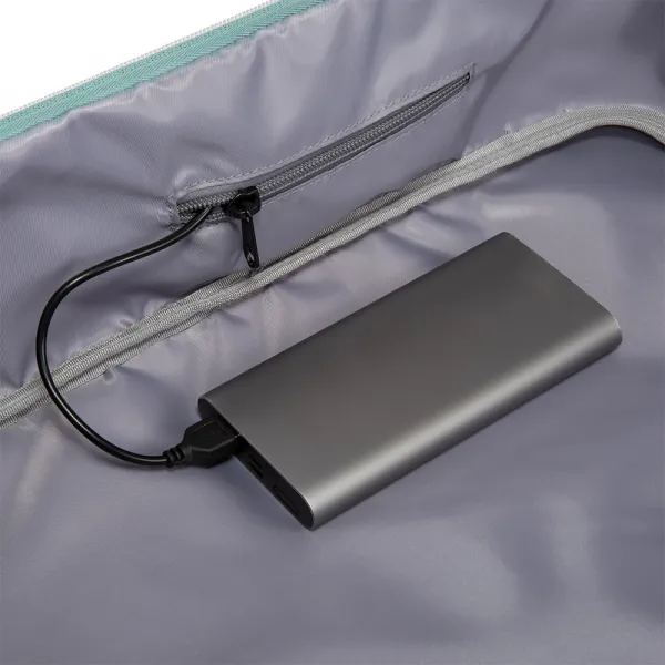 BANGE BG-1801 Cestovný batoh s priehradkou na notebook modrozelený