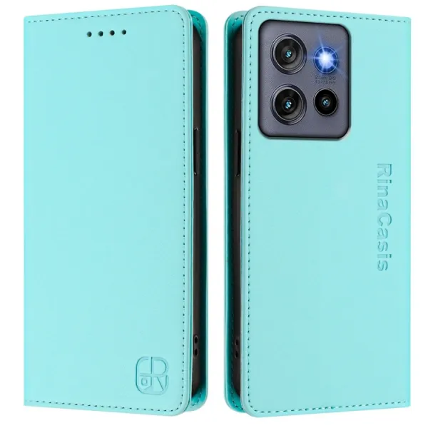 RINA Zaklápacie puzdro pre Motorola Edge 60 Neo / 50 Neo / ThinkPhone 25 mentolové
