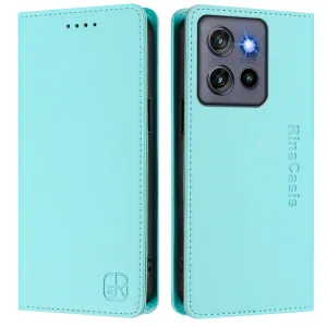 RINA Zaklápacie puzdro pre Motorola Edge 60 Neo / 50 Neo / ThinkPhone 25 mentolové
