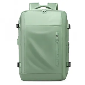BANGE BG-1801 Cestovný batoh s priehradkou na notebook zelený