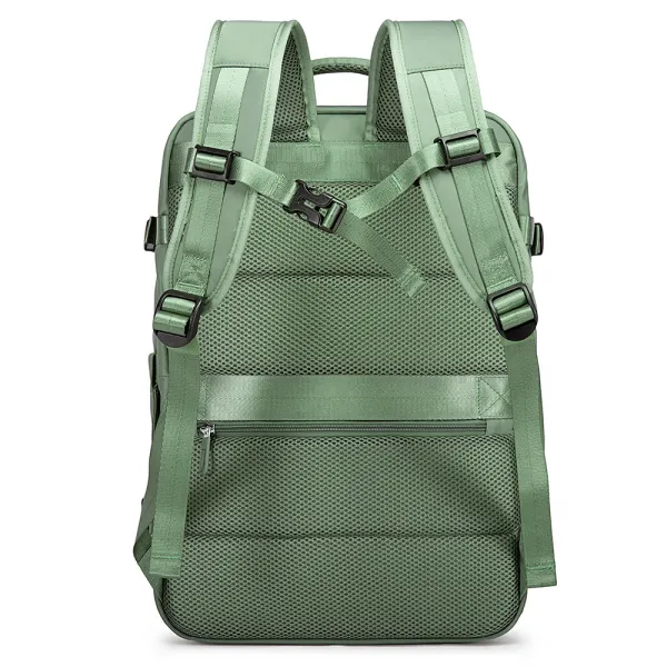 BANGE BG-1801 Cestovný batoh s priehradkou na notebook zelený