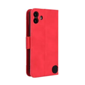 SLOT Peňaženkový obal pre CMF Phone 1 červený