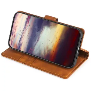 MAGNETIC Zaklápací kryt pre Infinix Hot 50i svetlohnedý