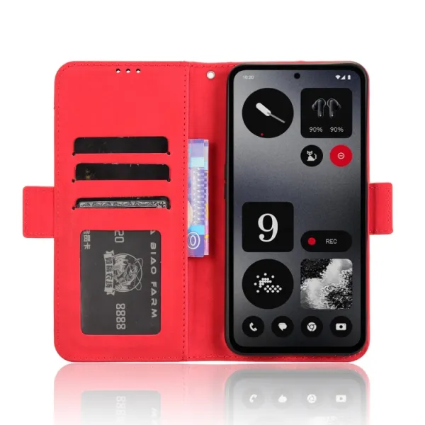SLOT Peňaženkový obal pre CMF Phone 1 červený