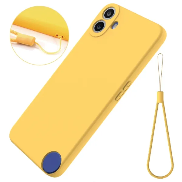 RUBBER Ochranný obal pre CMF Phone 1 žltý