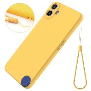 RUBBER Ochranný obal pre CMF Phone 1 žltý