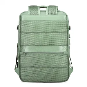 BANGE BG-1801 Cestovný batoh s priehradkou na notebook zelený