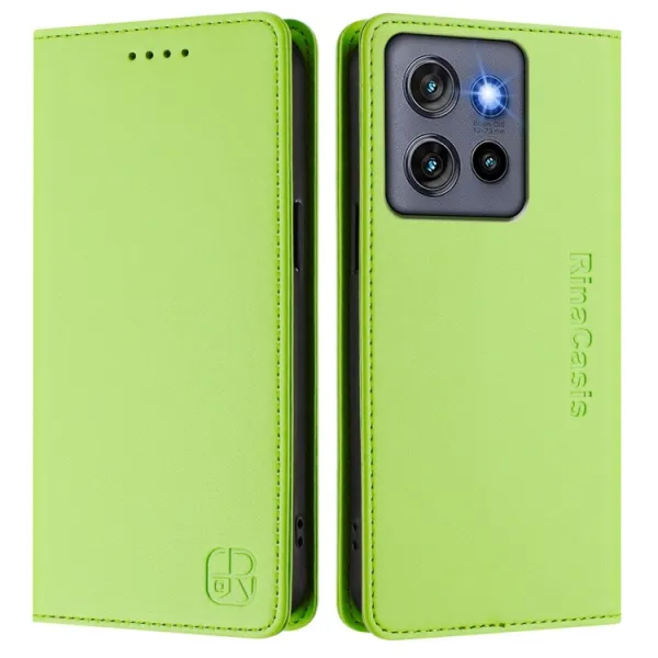 RINA Zaklápacie puzdro pre Motorola Edge 60 Neo / 50 Neo / ThinkPhone 25 svetlozelené