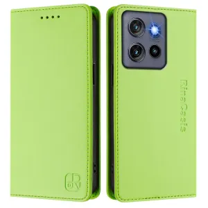 RINA Zaklápacie puzdro pre Motorola Edge 60 Neo / 50 Neo / ThinkPhone 25 svetlozelené