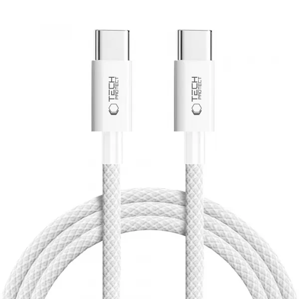 TECH-PROTECT ULTRABOOST LITE Kábel USB Typ-C 60W 200cm COOL GREY